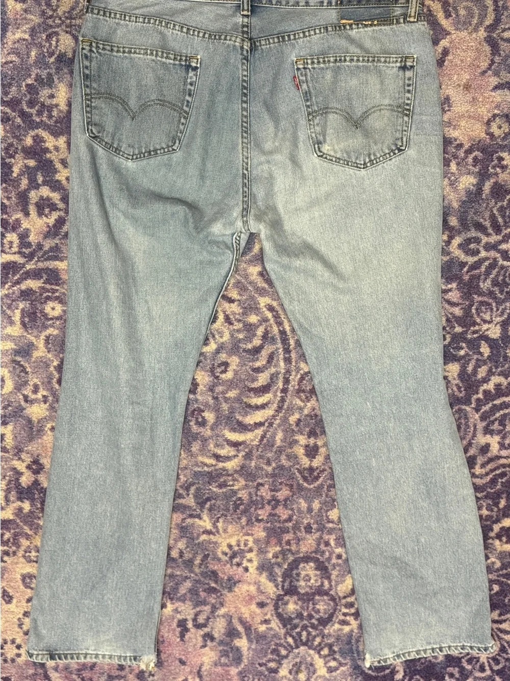 Men's Vtg 2000’s Levi 505 Light Wash Blue Denim Jeans